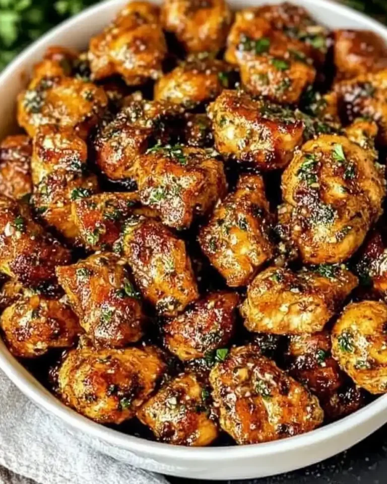 15-Minute Garlic Butter Chicken Bites