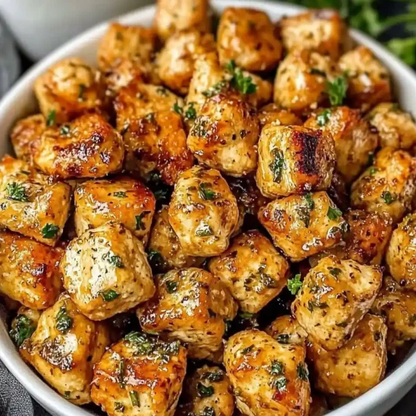 15-Minute Garlic Butter Chicken Bites