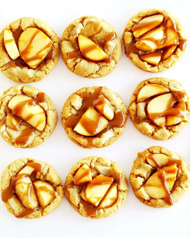 Chewy Caramel Apple Cookies