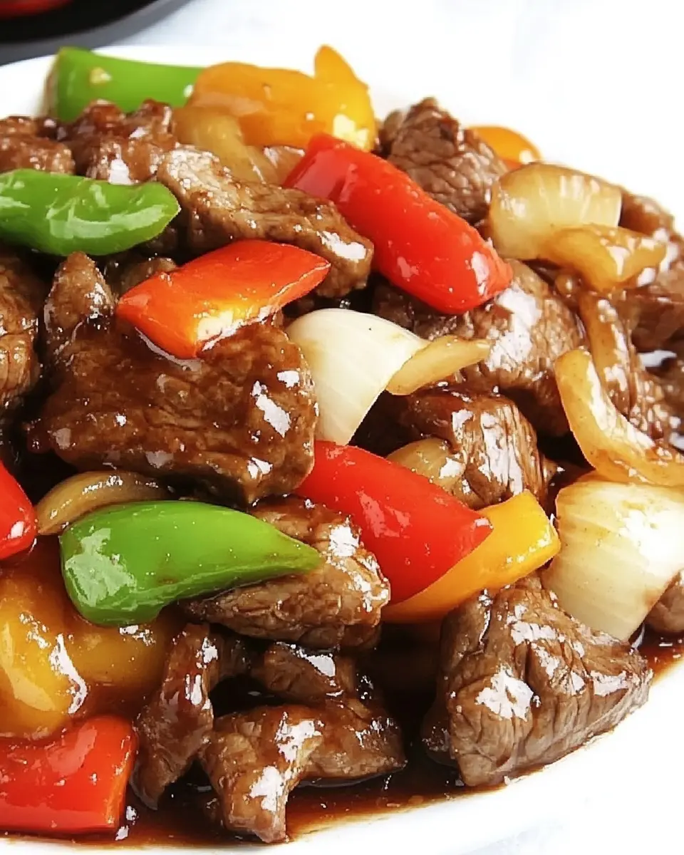 Chinese Pepper Steak