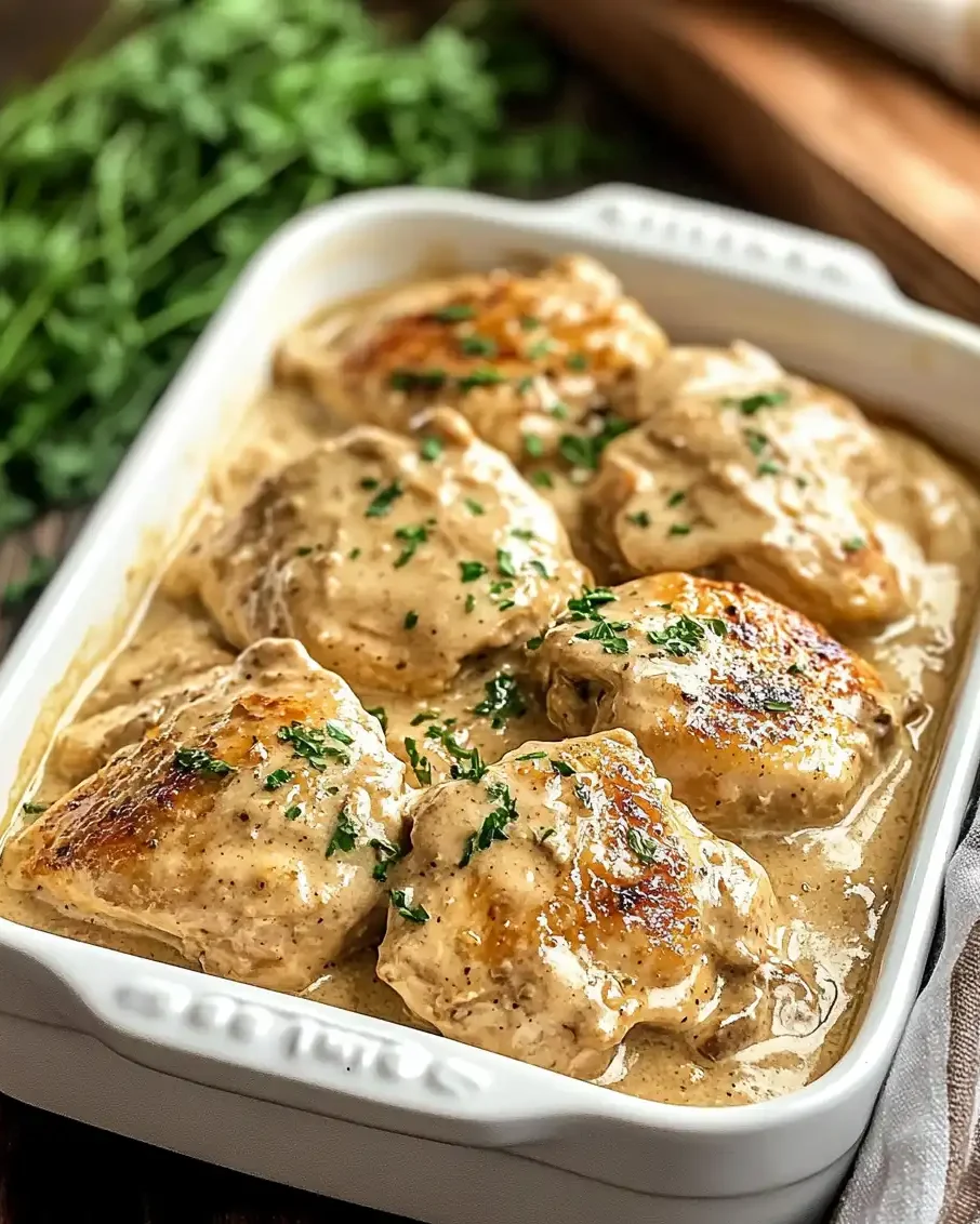 Creamy Garlic Chicken