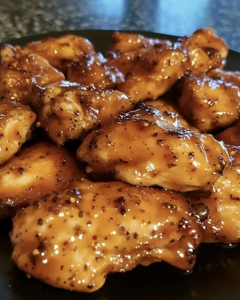 Sweet and spicy honey pepper chicken