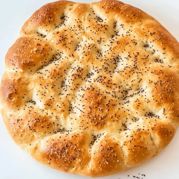 Turkish Ramadan Bread (Ramazan Pidesi)