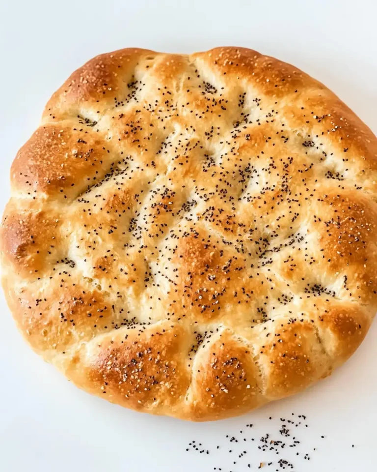 Turkish Ramadan Bread (Ramazan Pidesi)