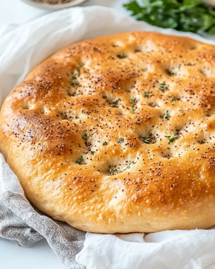 Turkish Ramadan Bread (Ramazan Pidesi)