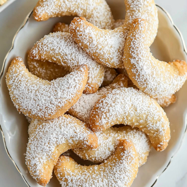 Almond Crescent Cookies