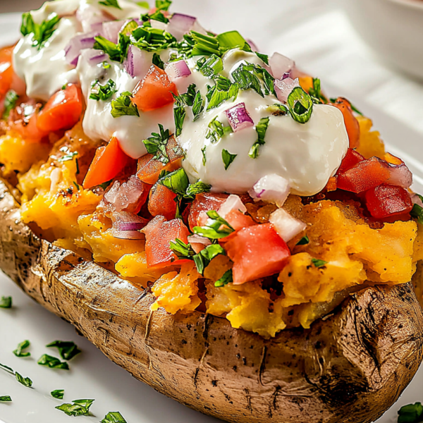 Baked Potato Bar With Toppings