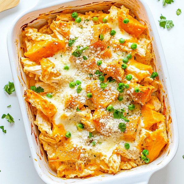 Buffalo Chicken Casserole