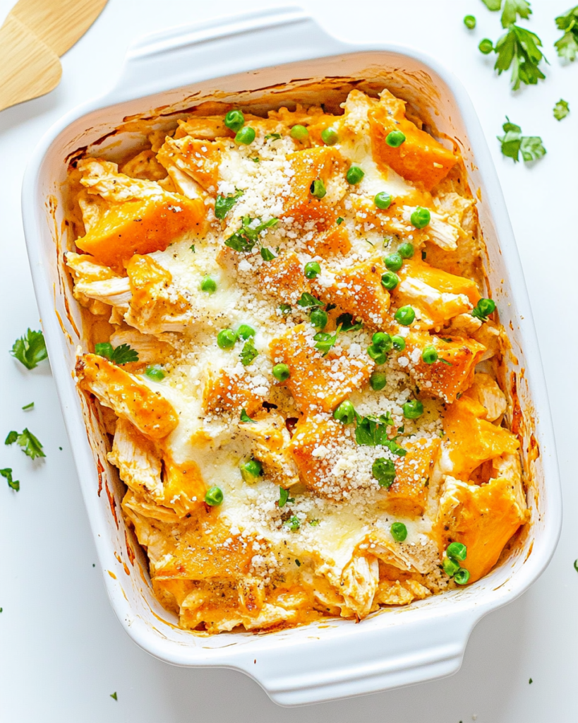 Buffalo Chicken Casserole