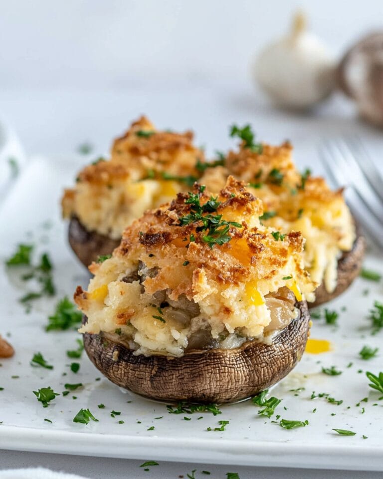 Crab Stuffed Mushrooms