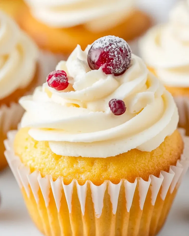 Cranberry Orange Cupcakes