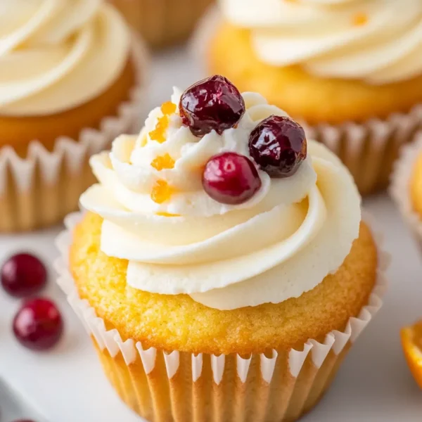 Cranberry Orange Cupcakes