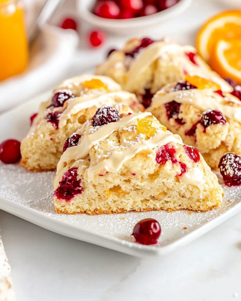 Cranberry Orange Scones
