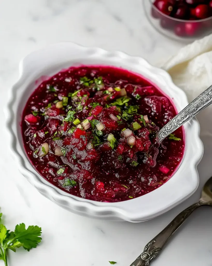 Cranberry Salsa