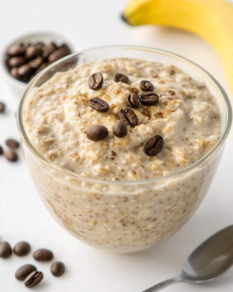 Creamy Coffee Overnight Oats
