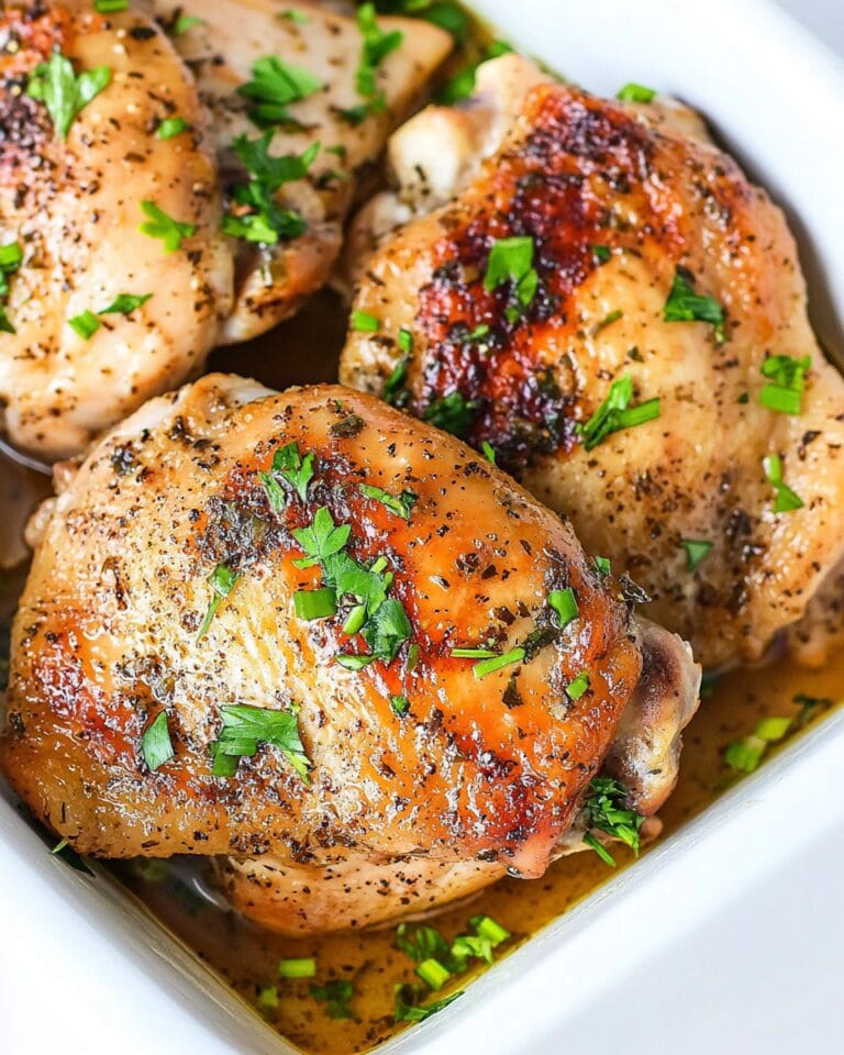 Crockpot Chicken Thighs