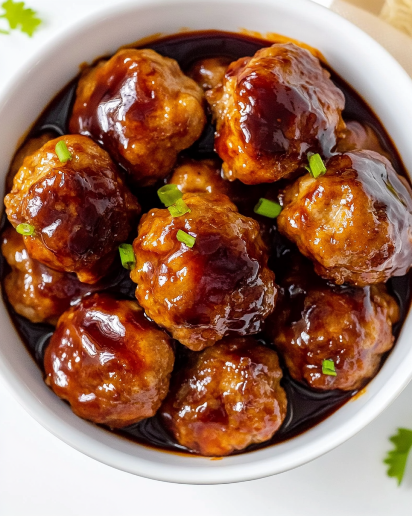 Firecracker Chicken Meatballs