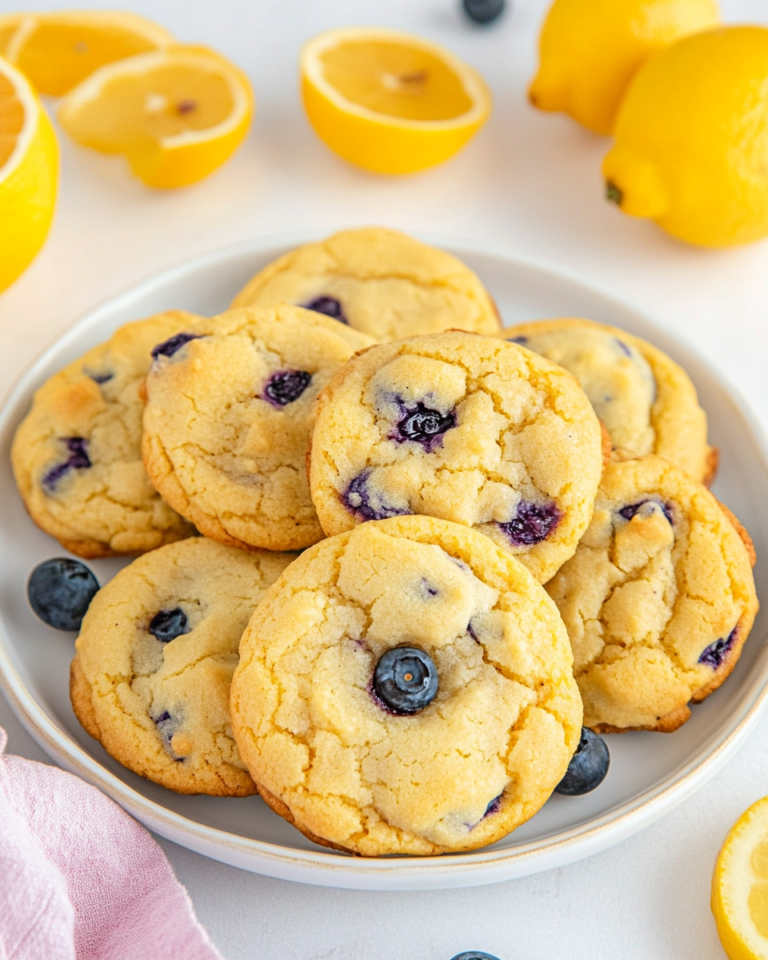 Lemon Blueberry Cookies