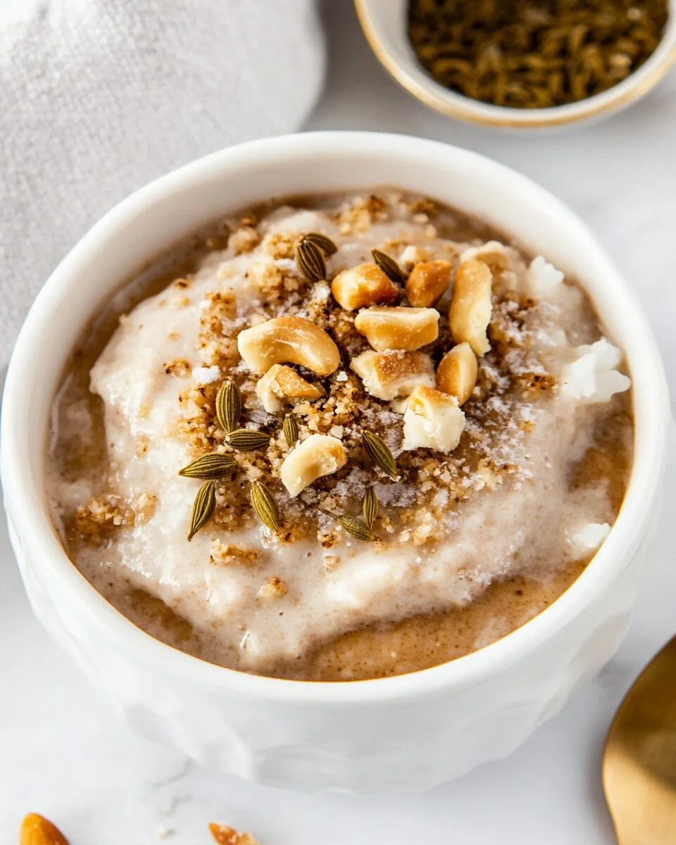 Meghli (Caraway Rice Pudding)