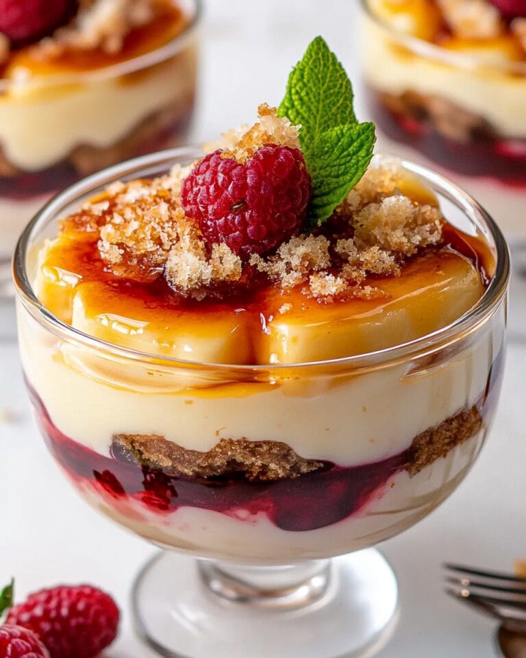 Mini Creme Brulee Trifles