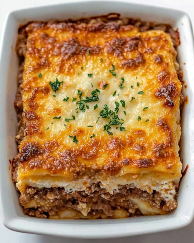 Pastitsio Greek Lasagna