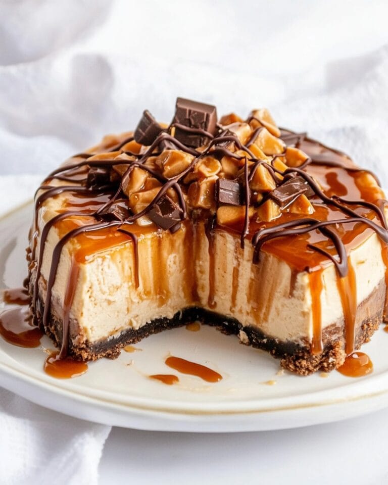 Reese Caramel Cheesecake