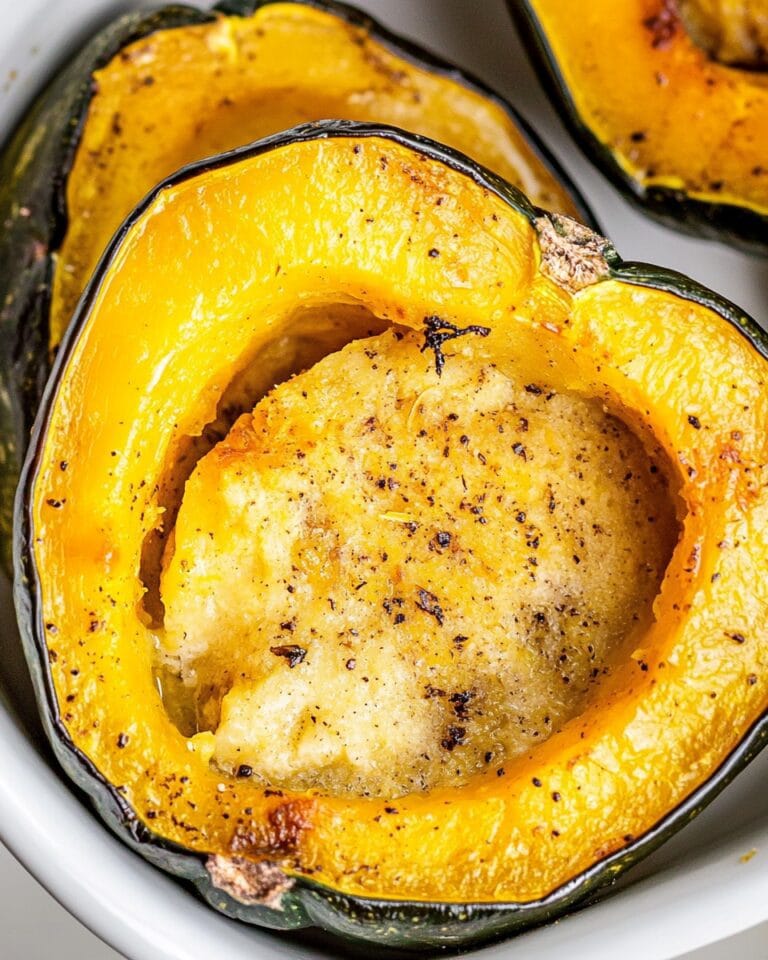 Roasted Acorn Squash Recipe