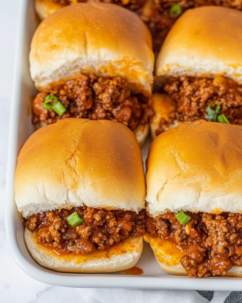 Sloppy Joe Sliders