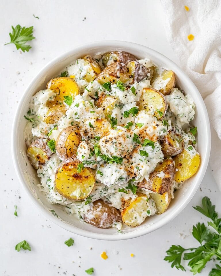 Smashed Potato Salad