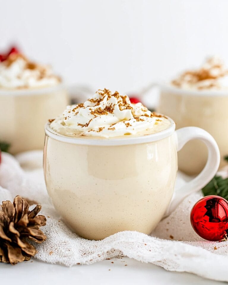 Spiked Eggnog Slow Cooker Recipe
