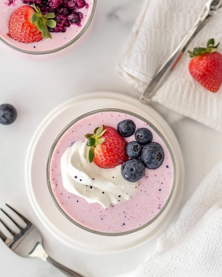 Strawberry Blueberry Smoothie