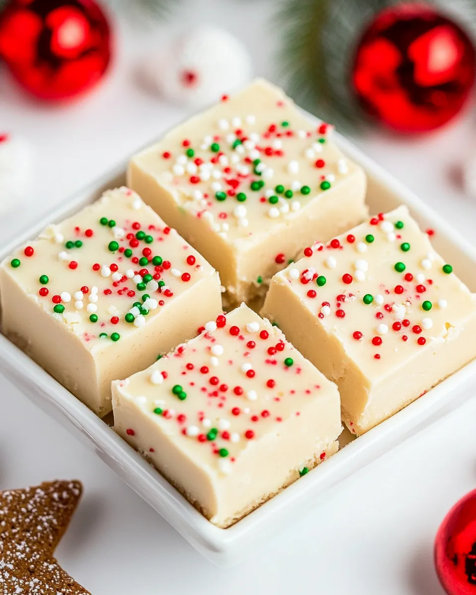 Sugar Cookie Fudge