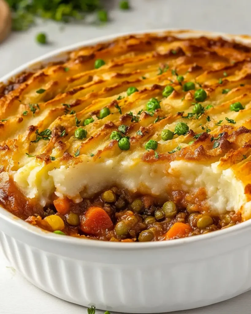 Vegan Lentil Shepherd Pie