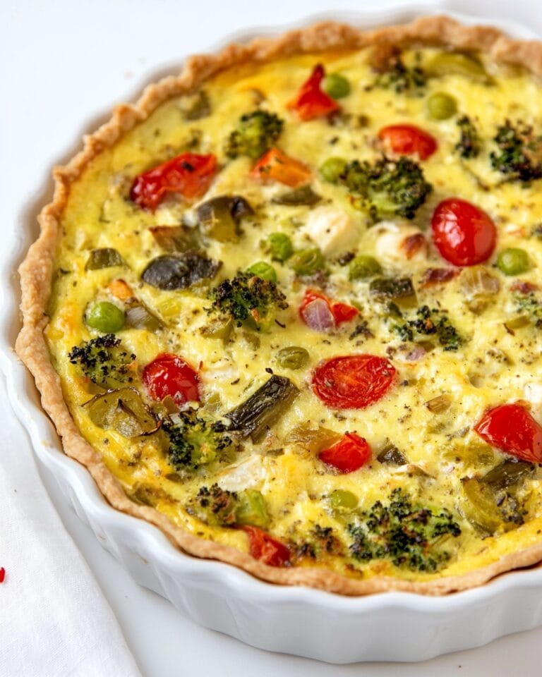 Vegetarian Bisquick Impossible Quiche
