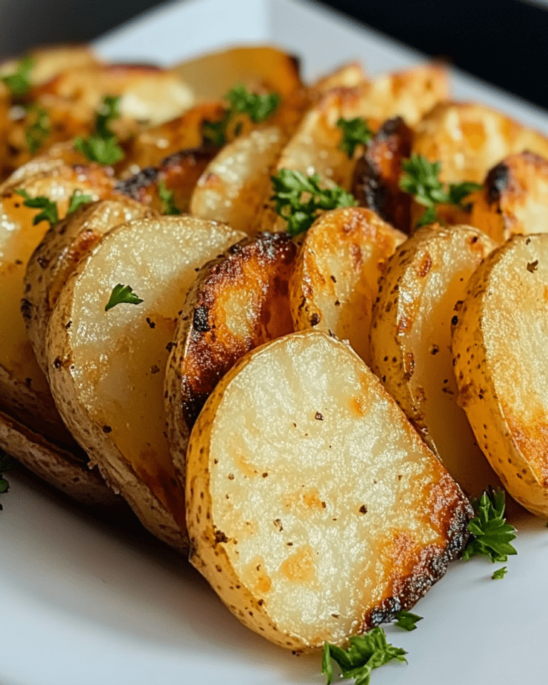 Air Fryer Sliced Potatoes