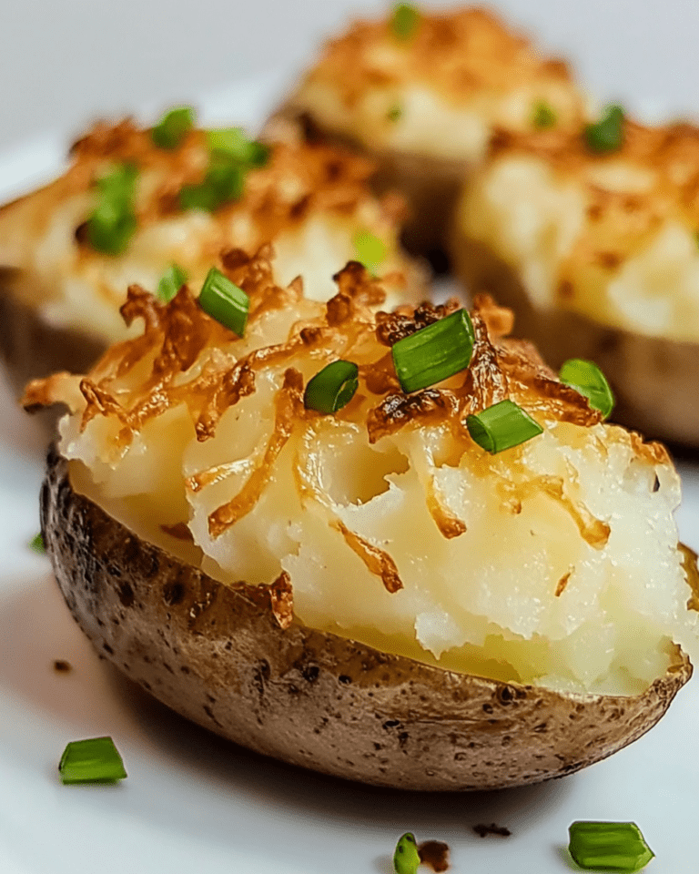 Air Fryer Twice Baked Potatoes