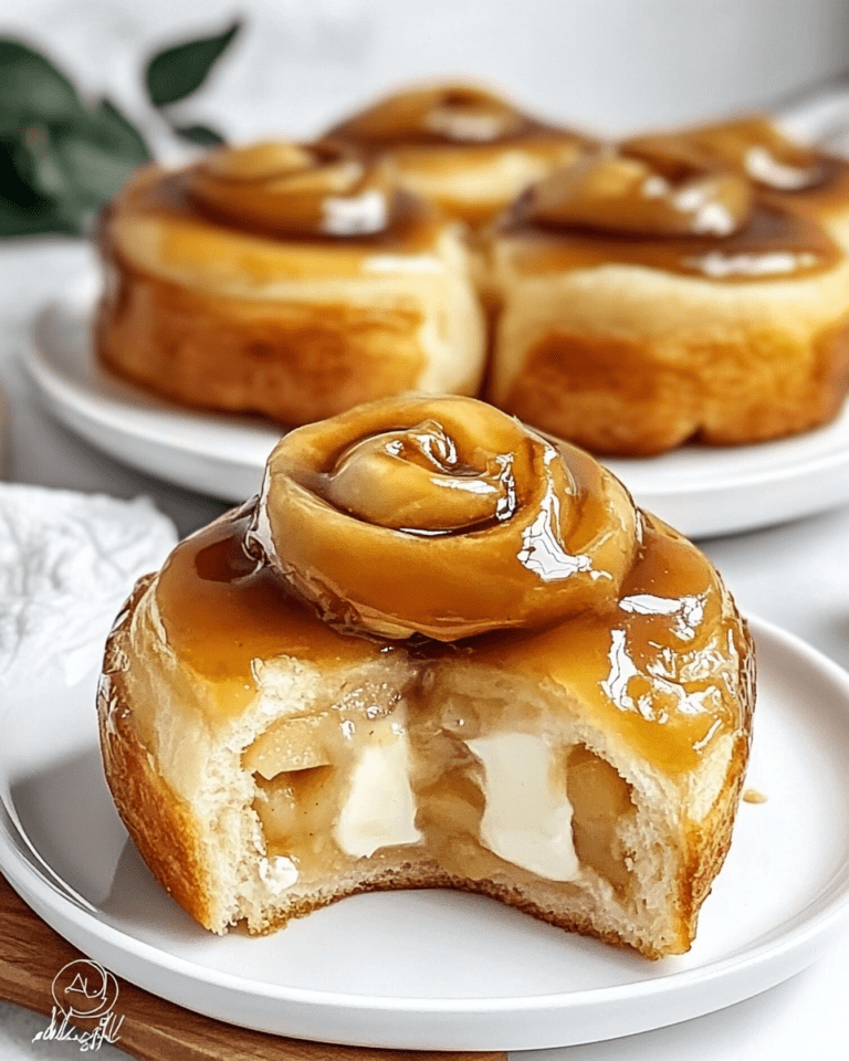 Apple Cheesecake Buns