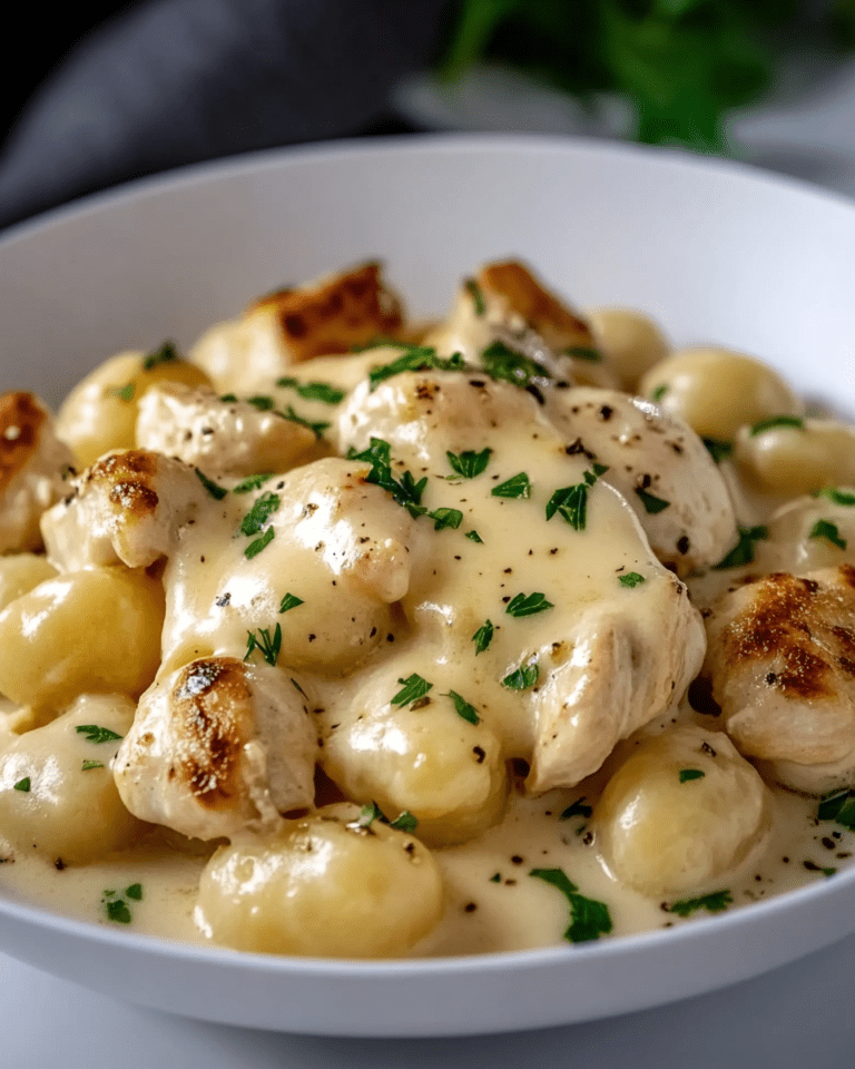 Asiago Chicken Gnocchi