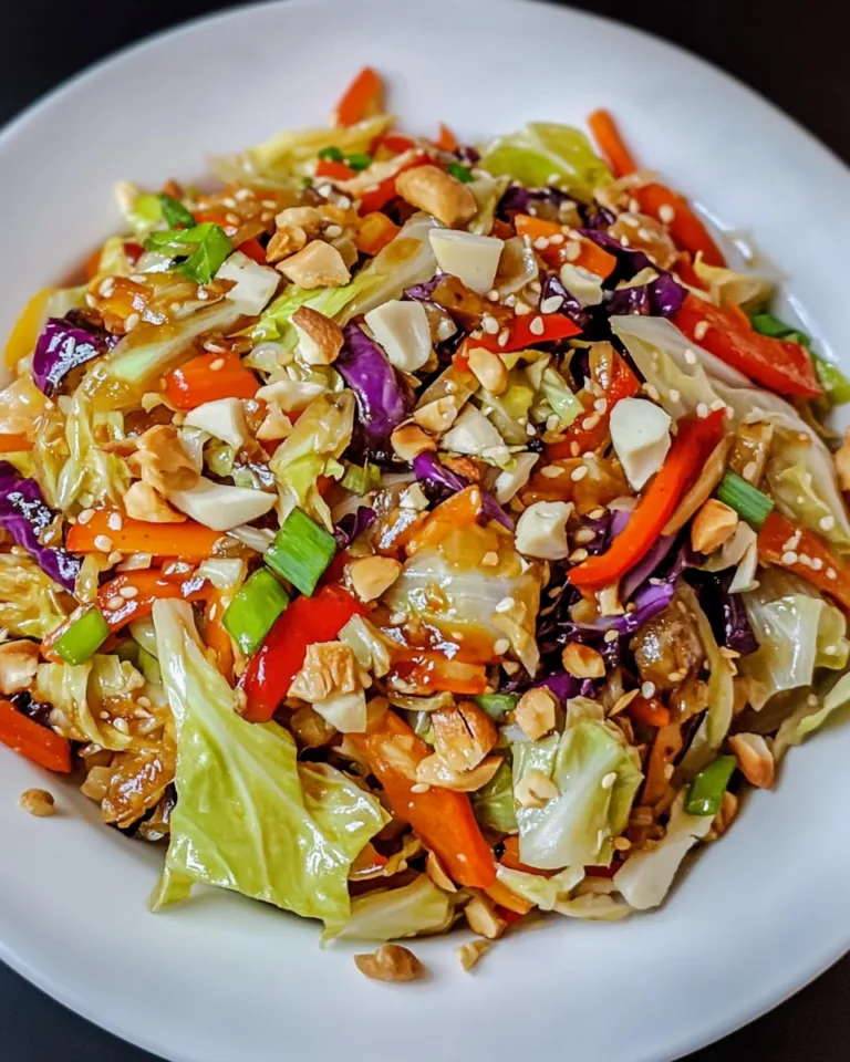 Asian Cabbage Stir-Fry