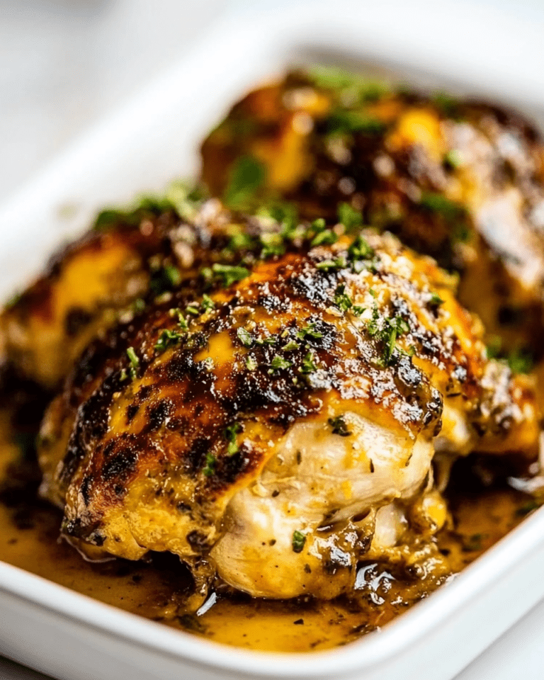 Baked Lemon Butter Chicken