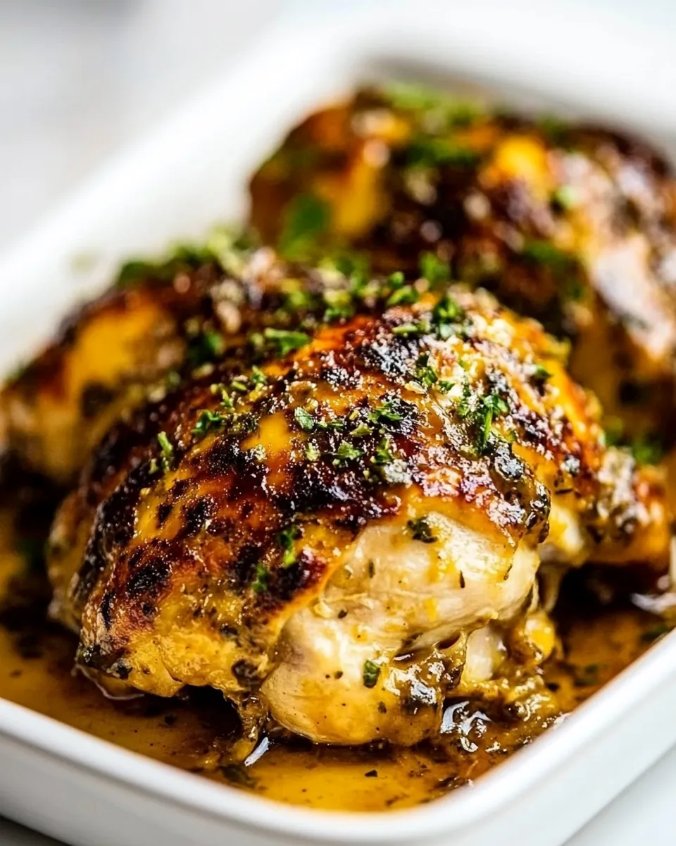 Baked Lemon Butter Chicken