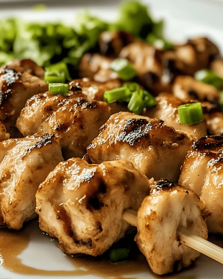 Bang Bang Chicken Skewers
