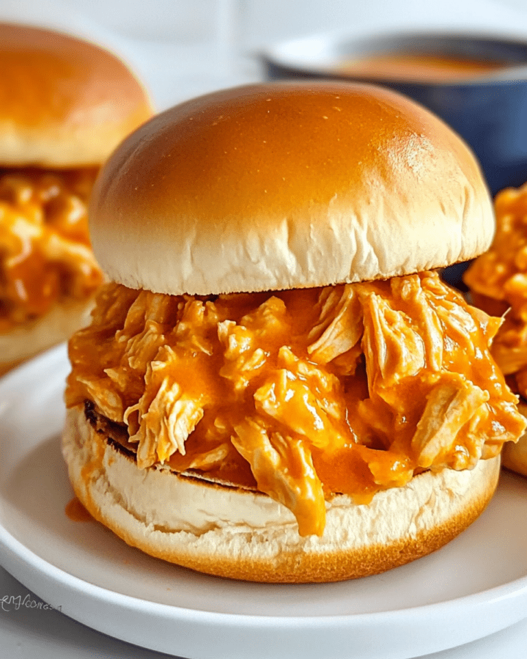 Buffalo Chicken Sliders