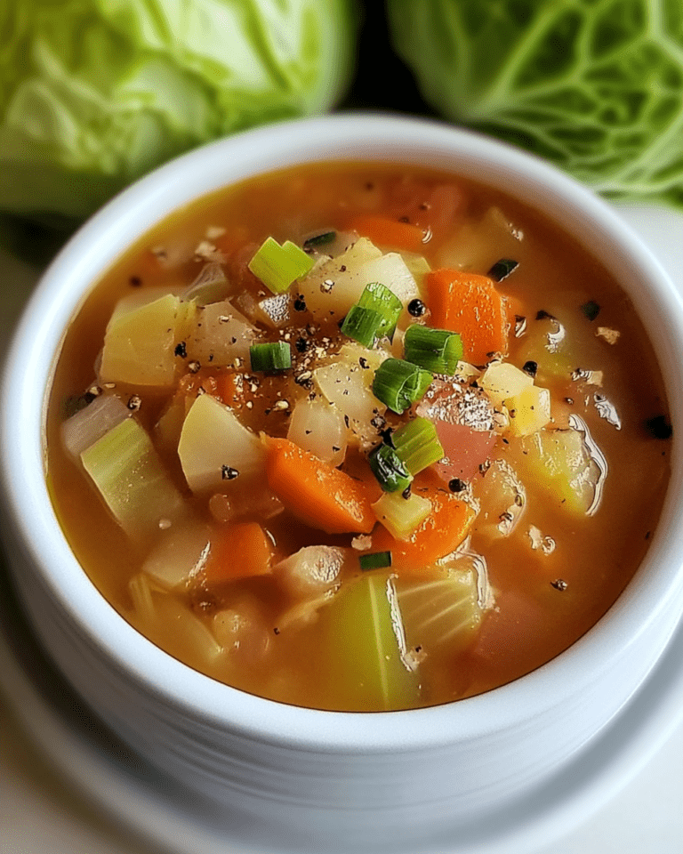 Cabbage Fat-Burning Soup