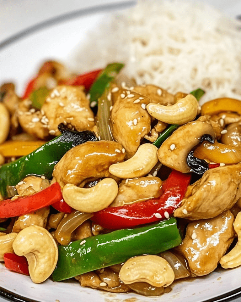 Cashew Chicken Stir Fry