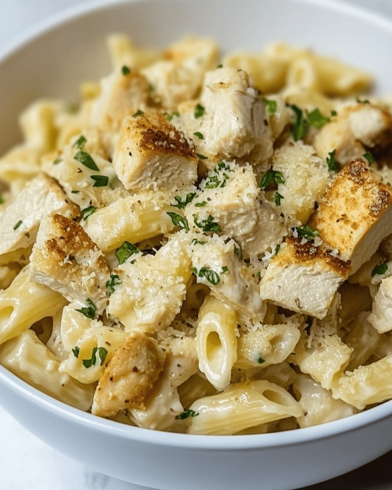 Chicken Caesar Pasta Salad