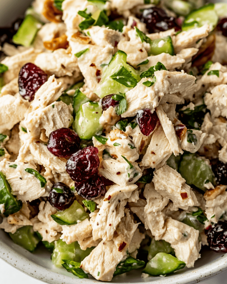 Cranberry Chicken Salad