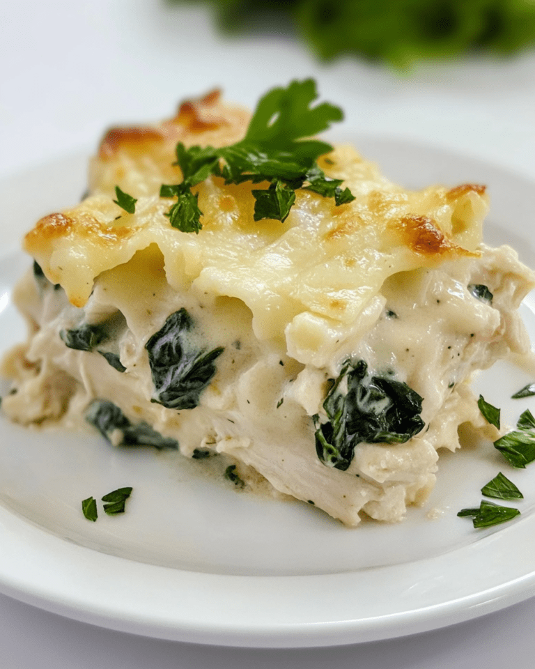 Creamy Chicken and Spinach Casserole
