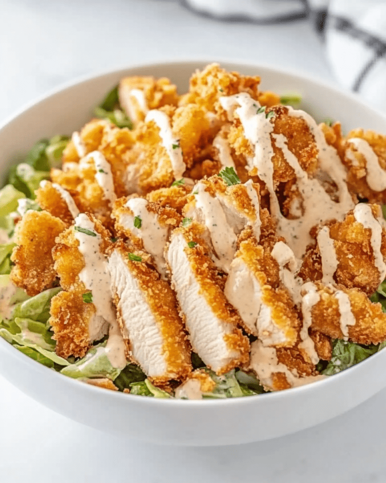 Extra Crispy Chicken Caesar Salad
