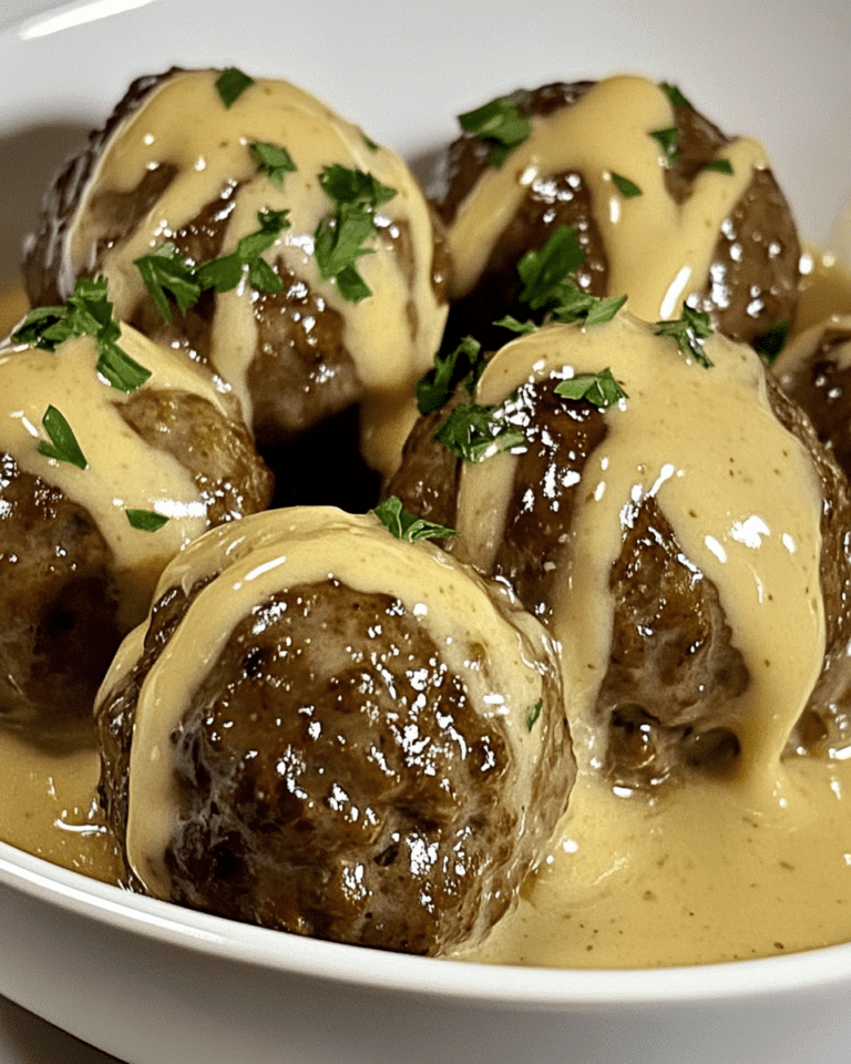 Garlic Butter Meatballs